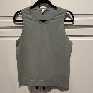 Athleta Sleeveless Sage Green Top